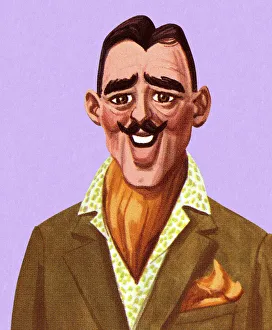 Casual Collection: Portrait of a Handsome Man