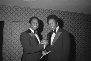 Portrait of Hank Aaron and Frank Robinson Together