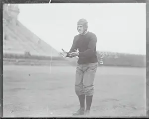 Portrait of Harvard Back Eddie Mahan