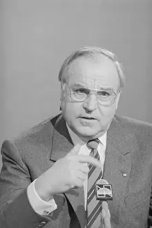 Portrait of Helmut Kohl