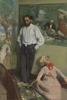 Degas Prints: Portrait Of Henri Michel-Lévy (1844-1914)