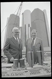Portrait of Henry Ford II with Alton G Marshall