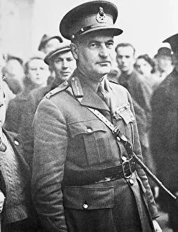 Portrait of Henry Pownall Wearing Uniform