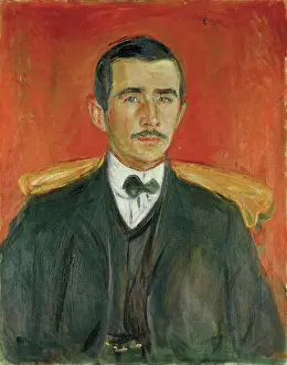 Prints of Portrait of Herbert Esche, 1905. Found in the Collection of the Kunsthaus Zürich. Creator: Munch, Edvard (1863-1944). (Photo by Fine Art Images/Heritage Images via Getty Images) Where emotion becomes image, and every image speaks a thousand whispers.: Portrait Of Herbert Esche