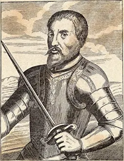 Portrait of Hernando de Soto