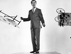 Acr058040 Prints: Portrait With Hovering Carts