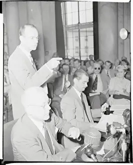 Thomas A Prints: Portrait of Howard Hughes on Trial