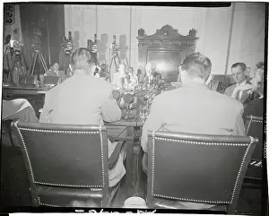 Thomas A Prints: Portrait of Howard Hughes on Trial