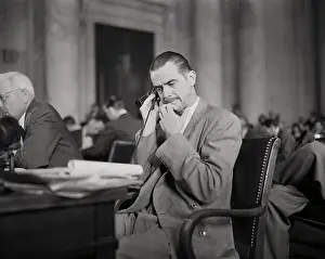 Portrait of Howard Hughes on Trial