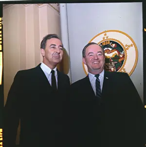 Portrait of Hubert Humphrey and Eugene McCarthy