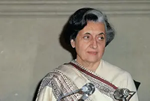 Portrait of Indira Gandhi