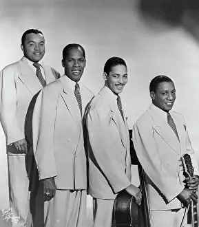 Quartet Prints: Portrait of The Ink Spots
