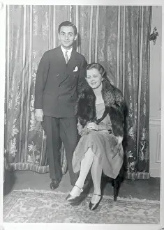 Portrait of Irving Berlin and Wife Ellin