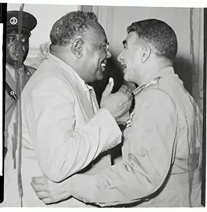 Portrait of Ismail El Azhari and Mohammed Naguib