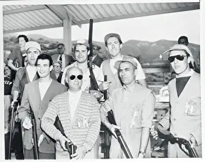 Caracas Prints: Portrait of Italian Shooting Team
