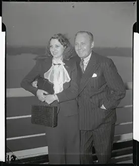 Portrait of Jack Benny and Mary Livingston