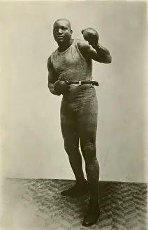 One Person Only Prints: Portrait Of Jack Johnson