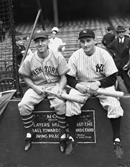 Portrait of Jake Powell and Dick Bartell