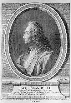 Portrait of Jakob Bernoulli