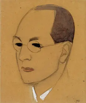 Modernist Prints: Portrait Of Jalo Sihtola