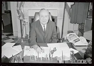 James A Prints: Portrait of James A. Rhodes
