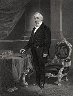 Exhausted Prints: Portrait of James Buchanan