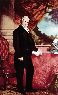 Easy Chair Prints: Portrait of James Buchanan