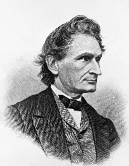 Vest Prints: Portrait of James Dwight Dana by Hezekiah Wright Smith