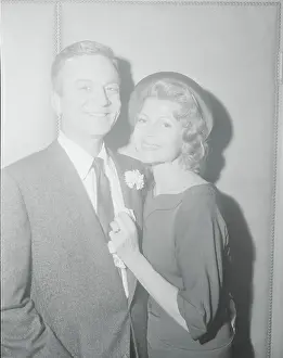 Portrait of James Hill and Rita Hayworth