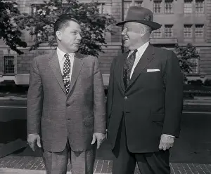 Portrait of James Hoffa and Dave Beck