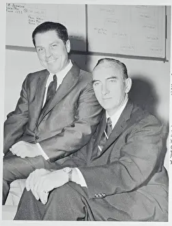 Hoffa Prints: Portrait of James Hoffa and Harold Gibbons
