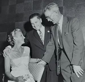 Portrait of James Hoffa with Wife and Andrew McFarlane