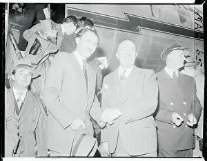 Obrien Prints: Portrait of James J. O'Brien and Menachem Beigin