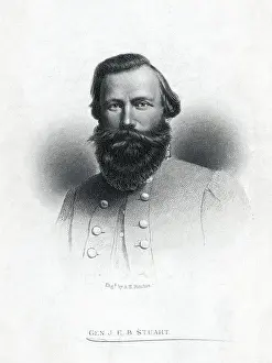 Portrait Of James Jeb Stuart