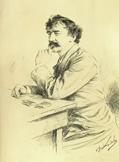 Portrait of James M Whistler