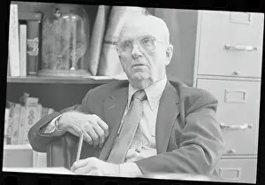 Austin Prints: Portrait of James Michener