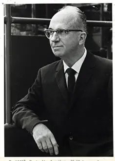 Novelist Prints: Portrait Of James Michener
