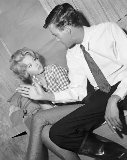 Portrait of Jane Fonda and Jim Hutton