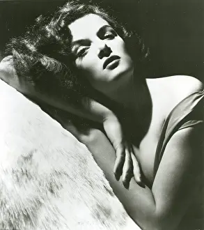 Prints of Publicity portrait of American actress and sex symbol Jane Russell, 1940s or 1950s. (Photo by Transcendental Graphics/Getty Images) Hollywood's Sultry Siren – A Photographic Tribute: Portrait Of Jane Russell