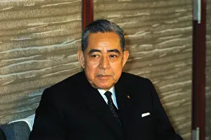 Sato Eisaku Prints: Portrait of Japanese Premier Eisaku Sato