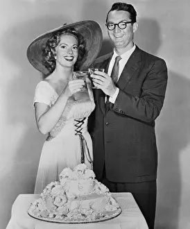 Portrait of Jayne Meadows and Steve Allen