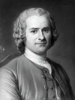 Portrait Of Jean Jacques Rousseau
