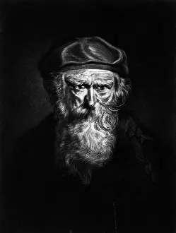Portrait of Jewish Philosopher Maimonides