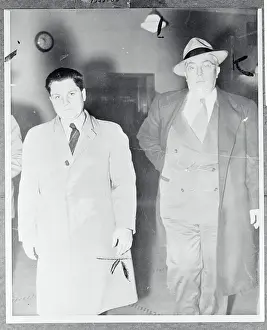 Fitzgerald Prints: Portrait of Jimmy Hoffa with George Fitzgerald