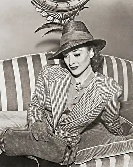 Prints of Joan Crawford (1908-1977), American motion picture actress A Glamorous Life Captured: Portrait of Joan Crawford