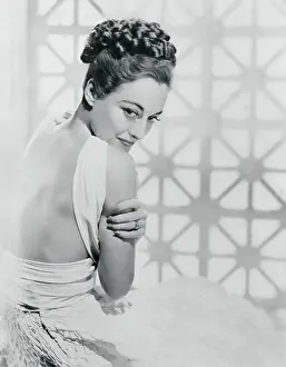 Portrait of Joan Crawford Posing