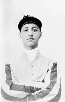 Portrait of Jockey Eddie Arcaro Crossing Arms