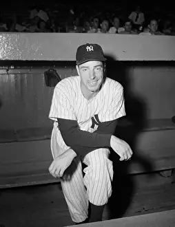 Dugout Prints: Portrait of Joe DiMaggio