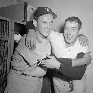 Portrait of Joe DiMaggio and Allie Reynolds