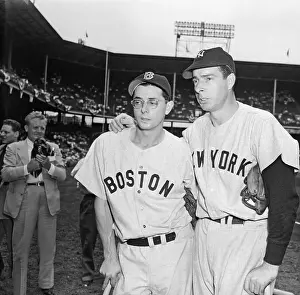 Brooklyn Prints: Portrait of Joe and Dom DiMaggio